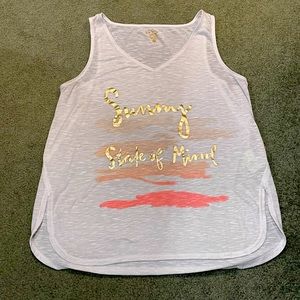 Sunny State of Mind- Lilly Pulitzer Tank. Sz Med.